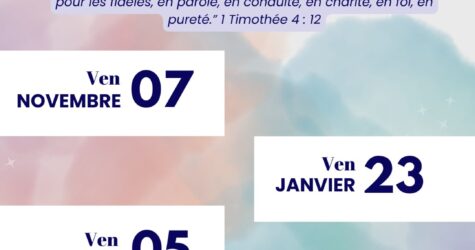 Soirée jeunesse Protestante